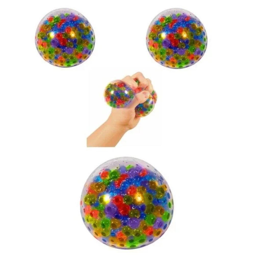 Schylling Squeezy Peezy Soft & Easy Ball -3 Pack anti stress gift